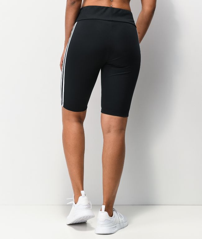 adidas Black Bike Shorts - thumbnail 2