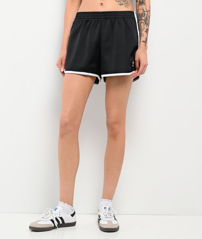 adidas Originals Adicolor 3-Stripes Sprinter Black Track Shorts