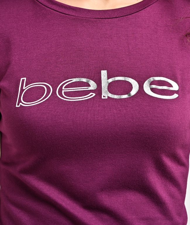 bebe Screen Foil Storm T-Shirt - thumbnail 3