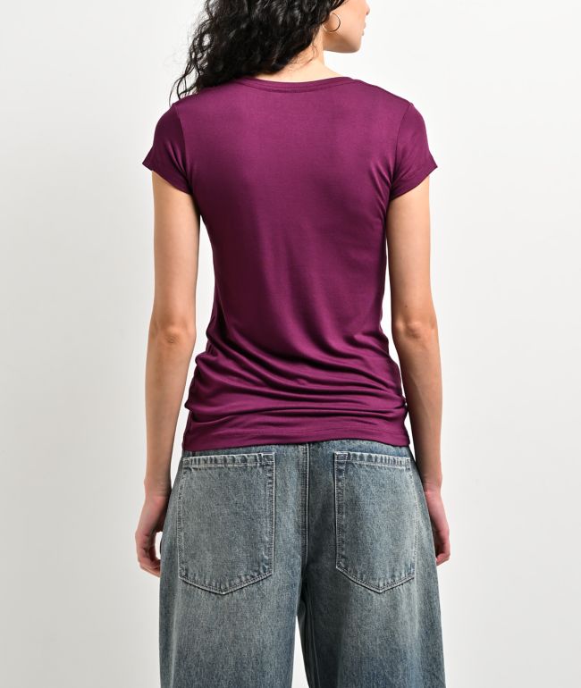 bebe Screen Foil Storm T-Shirt - thumbnail 2