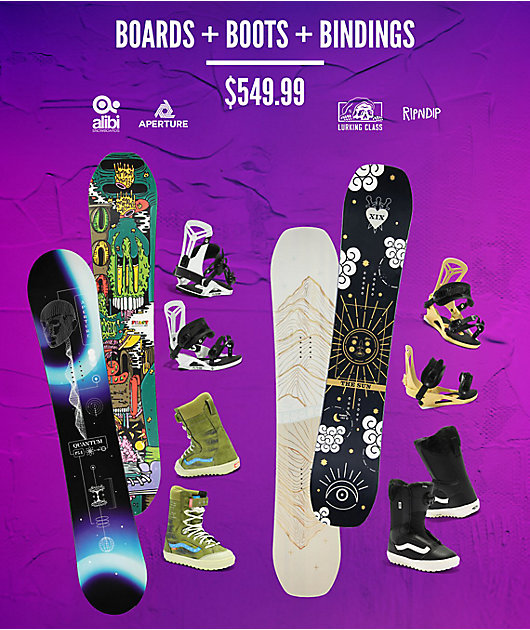 549.99 Snowboard Package Zumiez