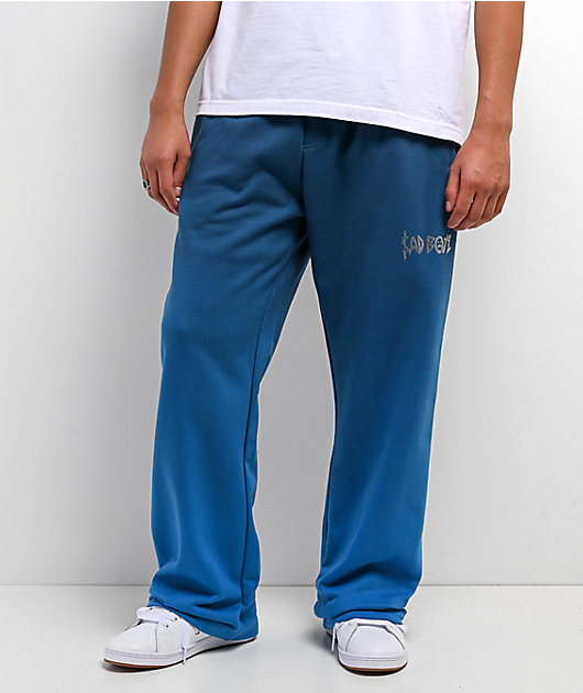 AD BOYZ by Junior H Angel Blue Rhinestone Sweatpants | Zumiez