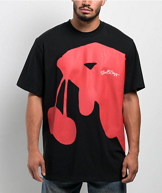 AD BOYZ by Junior H Cherry Black T-Shirt | Zumiez