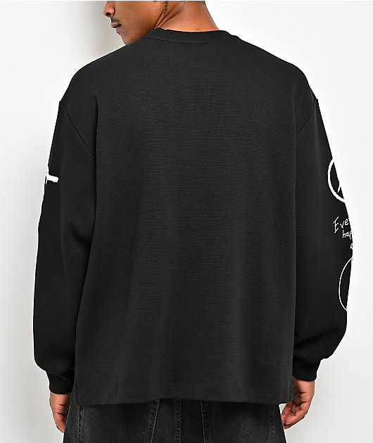 AD BOYZ by Junior H Emotionally Unavailable Black Thermal Long