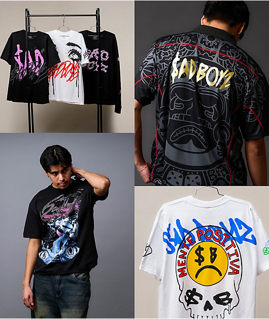 AD BOYZ by Junior H Extssy Eyes Black T-Shirt | Zumiez