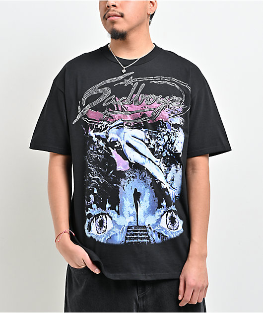 AD BOYZ by Junior H Extssy Eyes Black T-Shirt | Zumiez