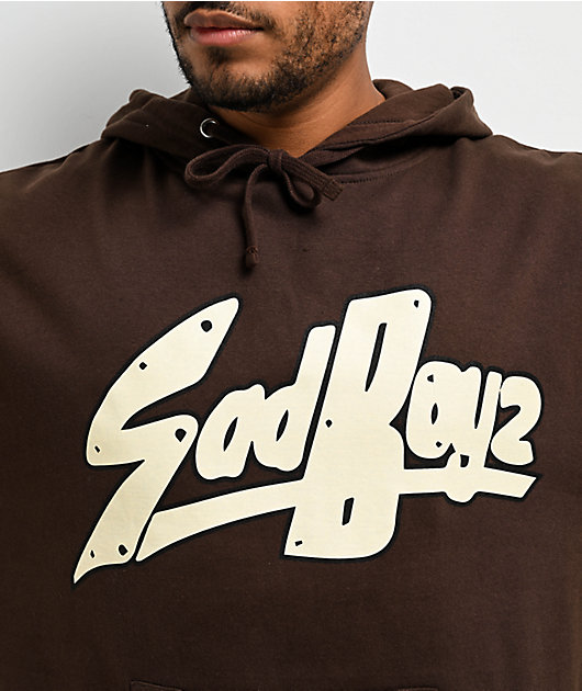 AD BOYZ by Junior H Faces Brown Hoodie | Zumiez