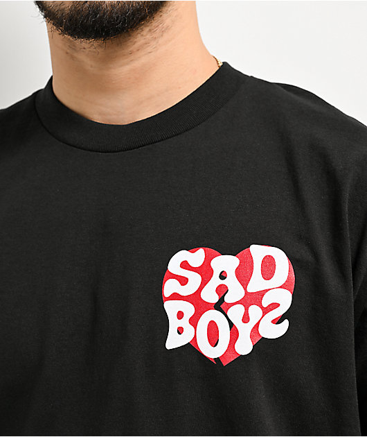 AD BOYZ by Junior H Heart Black T-Shirt | Zumiez