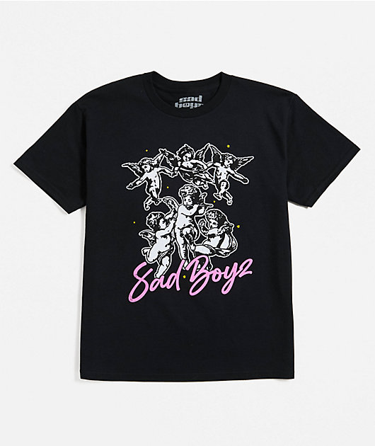 AD BOYZ by Junior H Kids Angels Black T-Shirt | Zumiez