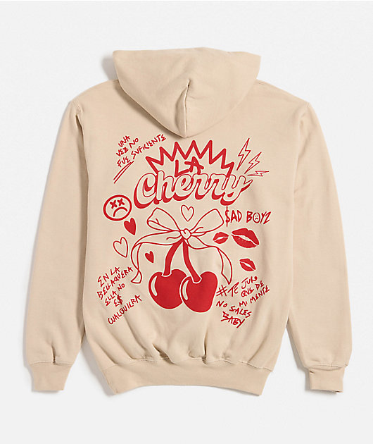 AD BOYZ by Junior H Kids La Cherry Natural Hoodie | Zumiez