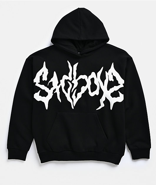 AD BOYZ by Junior H Logo Black Hoodie | Zumiez