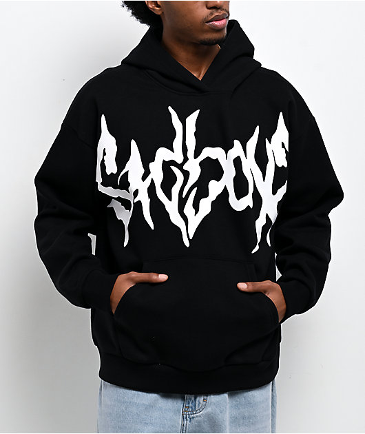 AD BOYZ by Junior H Logo Black Hoodie | Zumiez