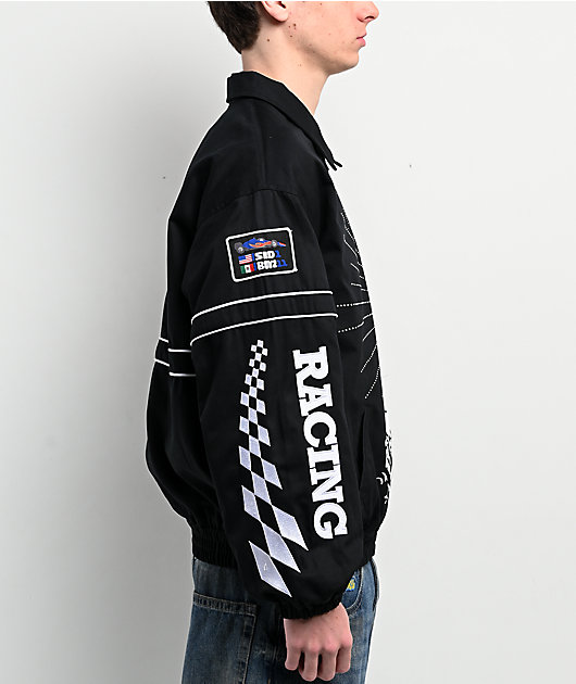 AD BOYZ by Junior H Mary Black Racing Jacket | Zumiez
