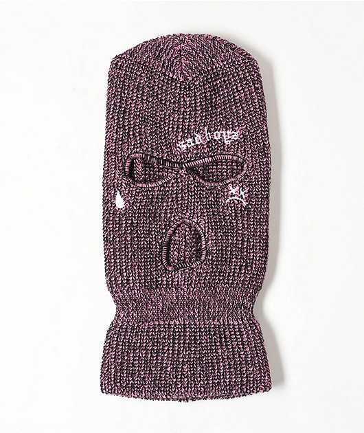 HIP　HOP❣ SAD BOYZ by Junior H Pink & Black Balaclava | Zumiez