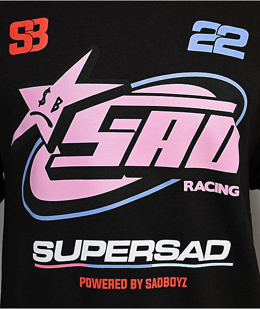 AD BOYZ by Junior H Racing Black Long Sleeve T-Shirt | Zumiez