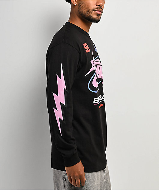 AD BOYZ by Junior H Racing Black Long Sleeve T-Shirt | Zumiez