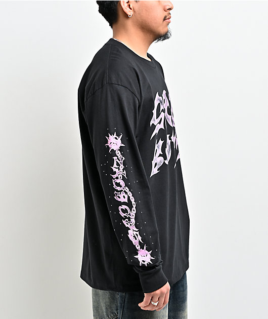 AD BOYZ by Junior H Star Stone Black Long Sleeve T-Shirt | Zumiez
