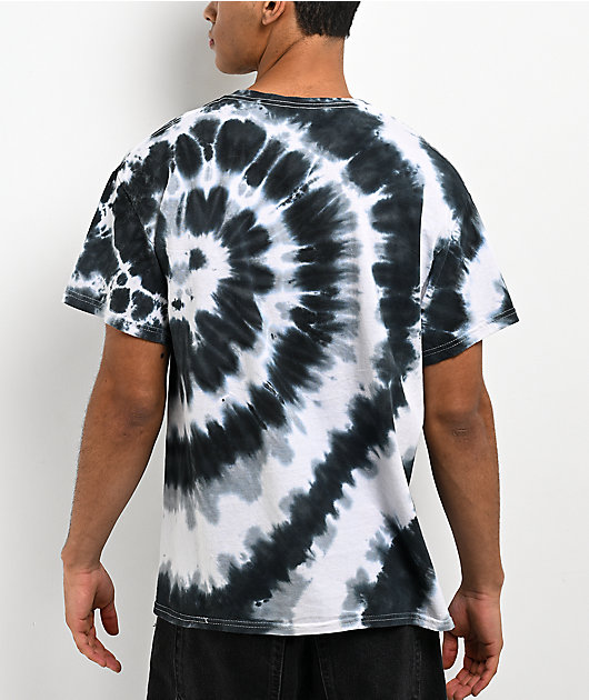 $AD BOYZ by Junior H Wired Tie Dye Black T-Shirt