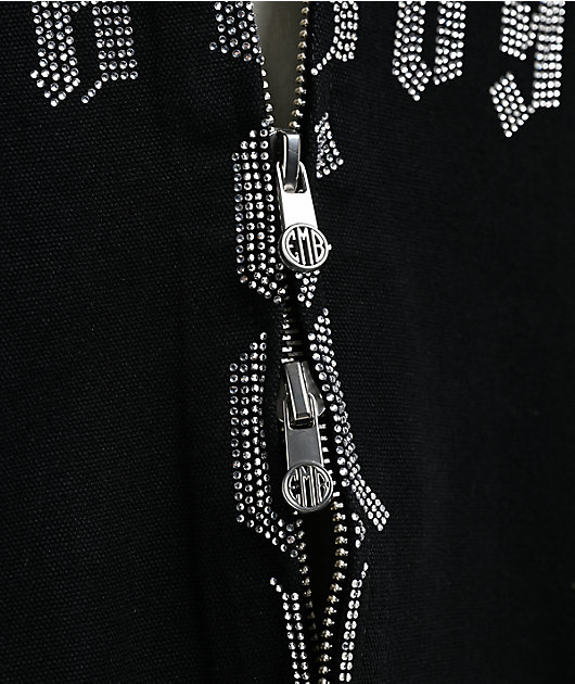 $AD BOYZ x Embellish Cross Black Work Jacket