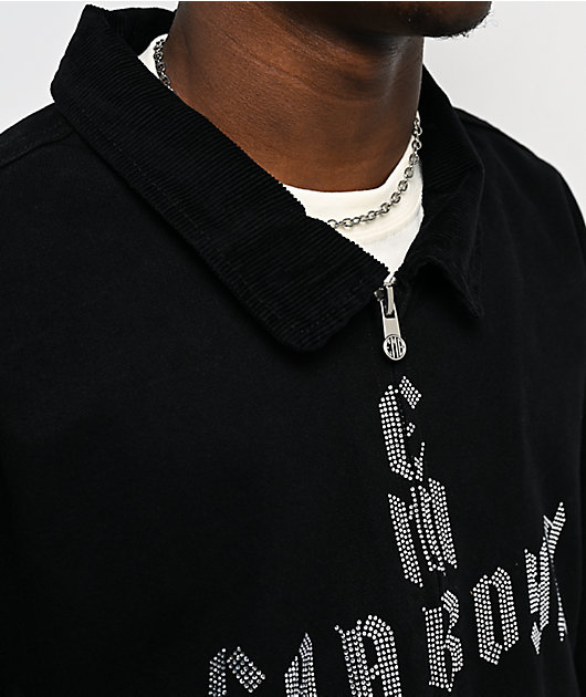 $AD BOYZ x Embellish Cross Black Work Jacket