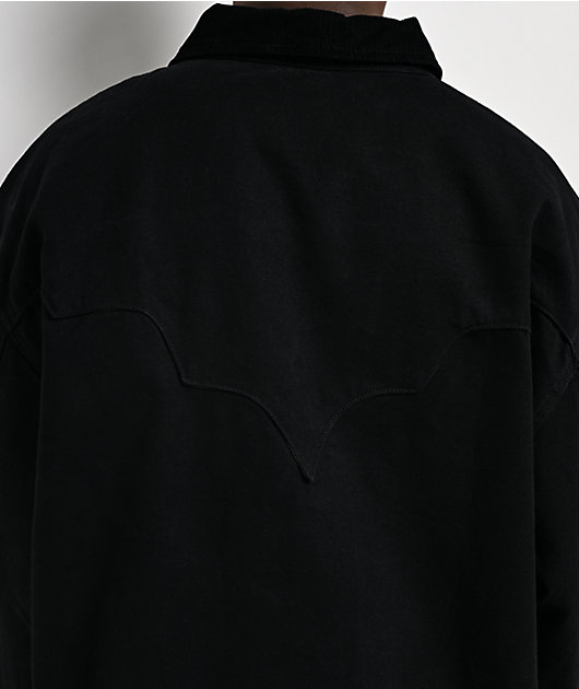$AD BOYZ x Embellish Cross Black Work Jacket