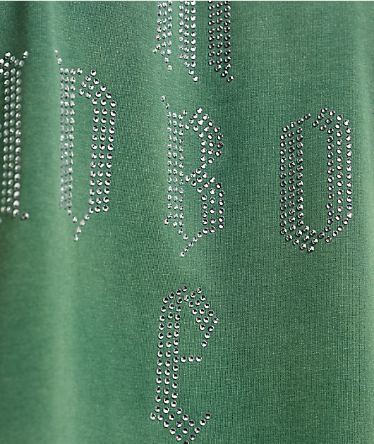 $AD BOYZ x Embellish Cross Green Wash T-Shirt