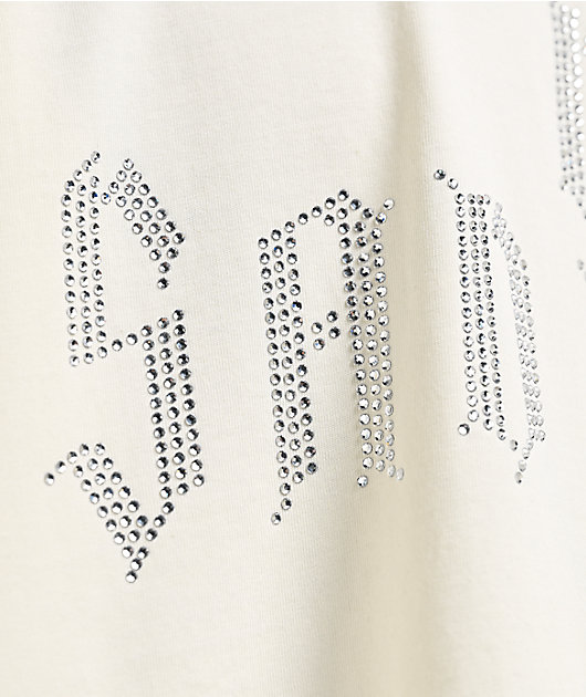 $AD BOYZ x Embellish Cross White T-Shirt