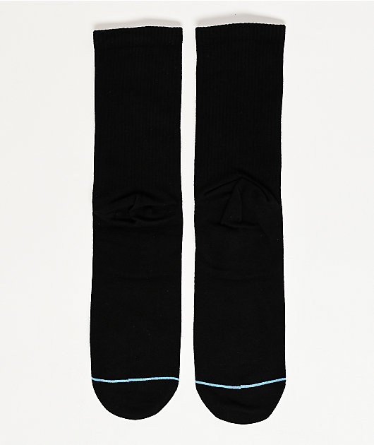 $AD BOYZ By Junior H Logo Black Crew Socks