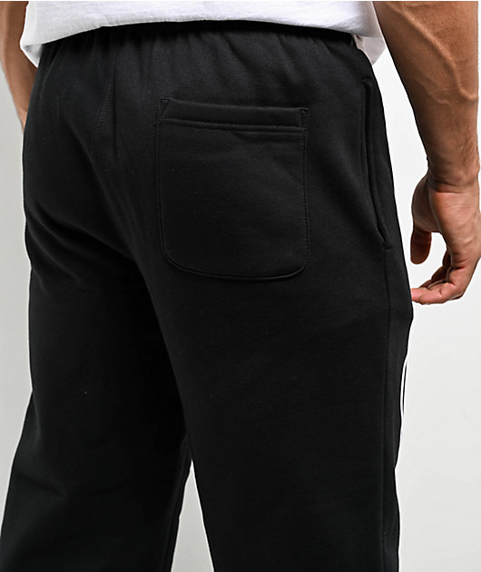$AD BOYZ By Junior H Web Black Sweatpants
