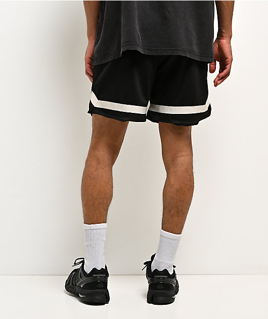 $AD BOYZ by Junior H Baller Black Mesh Shorts