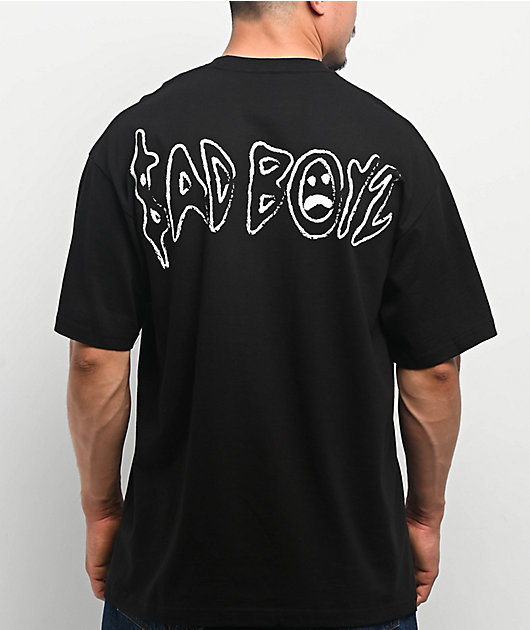 $AD BOYZ by Junior H Barbed Wire World Black T-Shirt