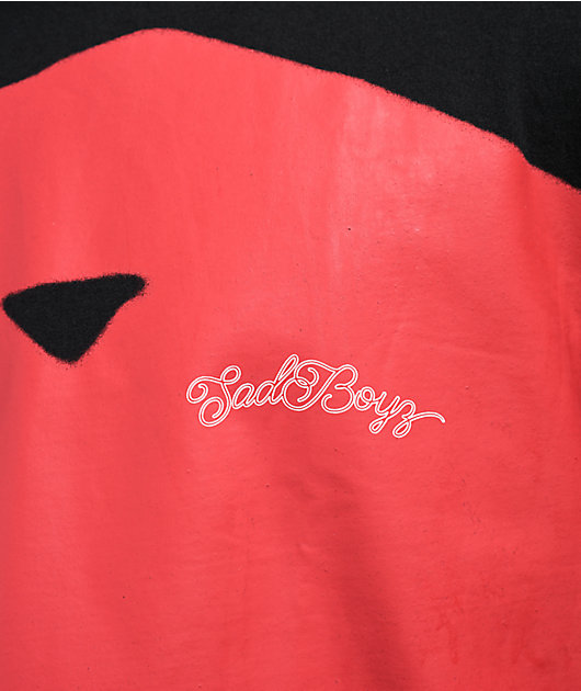 $AD BOYZ by Junior H Cherry Black T-Shirt