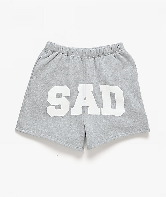 $AD BOYZ by Junior H Collegiate Grey Sweat Shorts