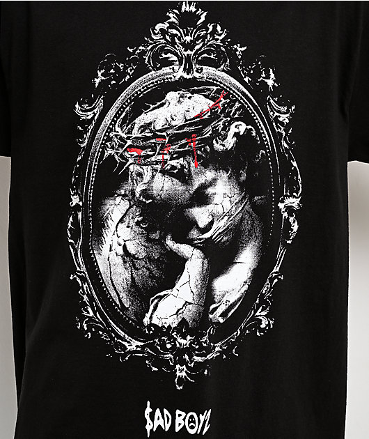 $AD BOYZ by Junior H Depressed MF Black T-Shirt