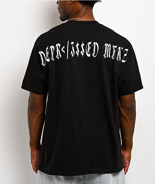 $AD BOYZ by Junior H Depressed MF Black T-Shirt