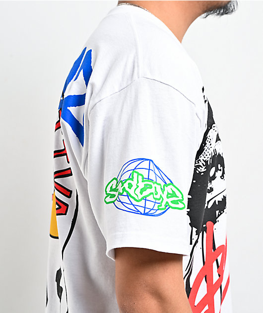 $AD BOYZ by Junior H Eyes White T-Shirt