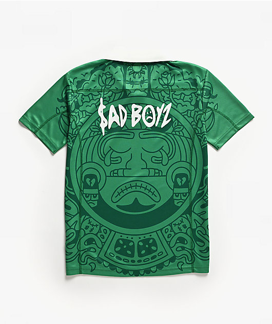 $AD BOYZ by Junior H Kids V2 Green Soccer Jersey