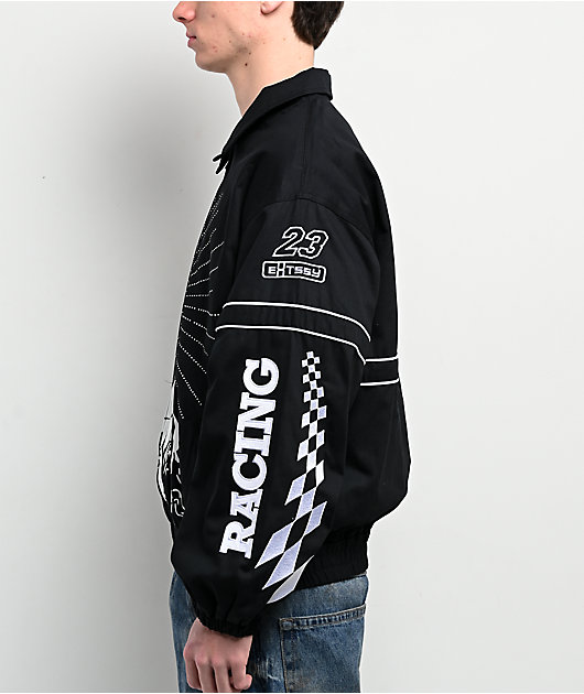 $AD BOYZ by Junior H Mary Black Racing Jacket