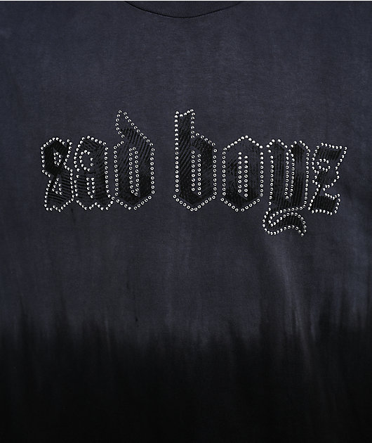 $AD BOYZ by Junior H Off Road Logo Grey & Black Wash T-Shirt