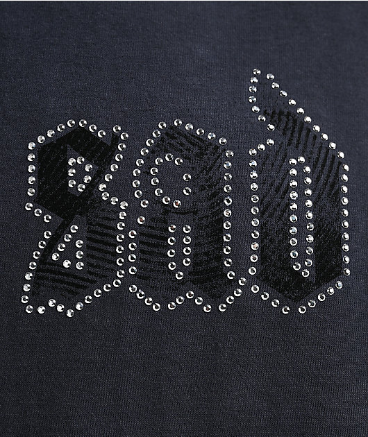 $AD BOYZ by Junior H Off Road Logo Grey & Black Wash T-Shirt