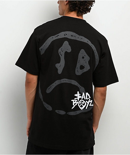 SAD BOYZ by Junior H So So Sad Black T-Shirt