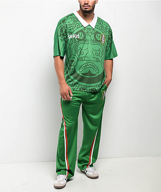 $AD BOYZ by Junior H Soccer Green Track Pants