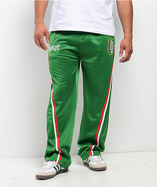 $AD BOYZ by Junior H Soccer Green Track Pants