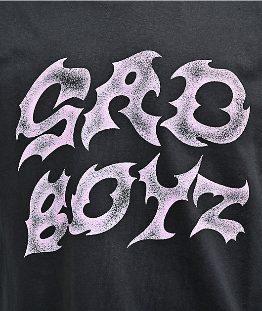 $AD BOYZ by Junior H Star Stone Black Long Sleeve T-Shirt