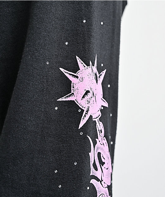$AD BOYZ by Junior H Star Stone Black Long Sleeve T-Shirt