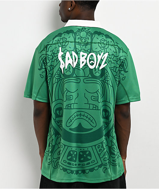 $AD BOYZ by Junior H V2 Green Short Sleeve Soccer Jersey