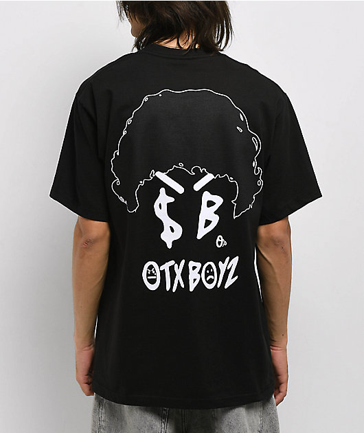 SADBOYZ by Junior H x OTXBOYZ Black T-Shirt