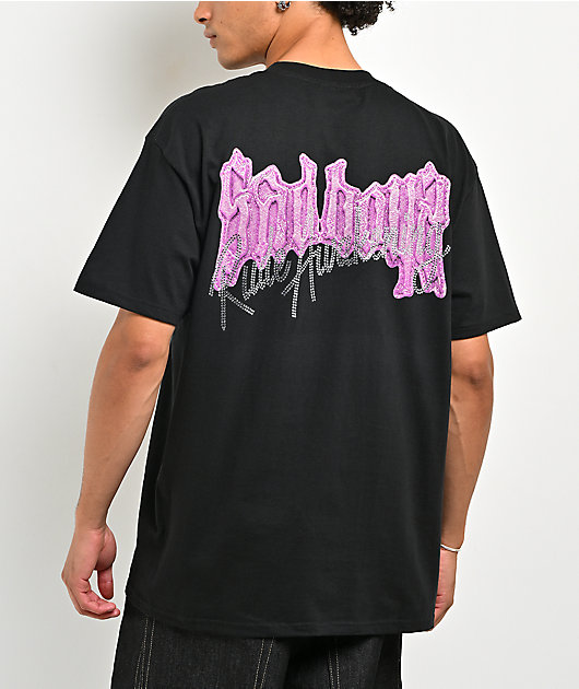 $AD BOYZ by Junior H x RUDE AWAKENINGS Jesus Saves Black T-Shirt
