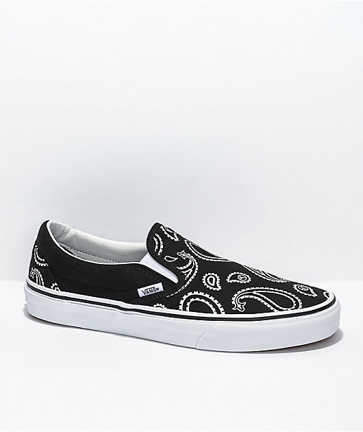 RTV*SLIP ON PEACE PAISLEY BLA | Zumiez