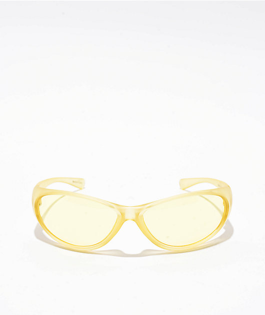 A.LAB Bassface Yellow Speeder Sunglasses